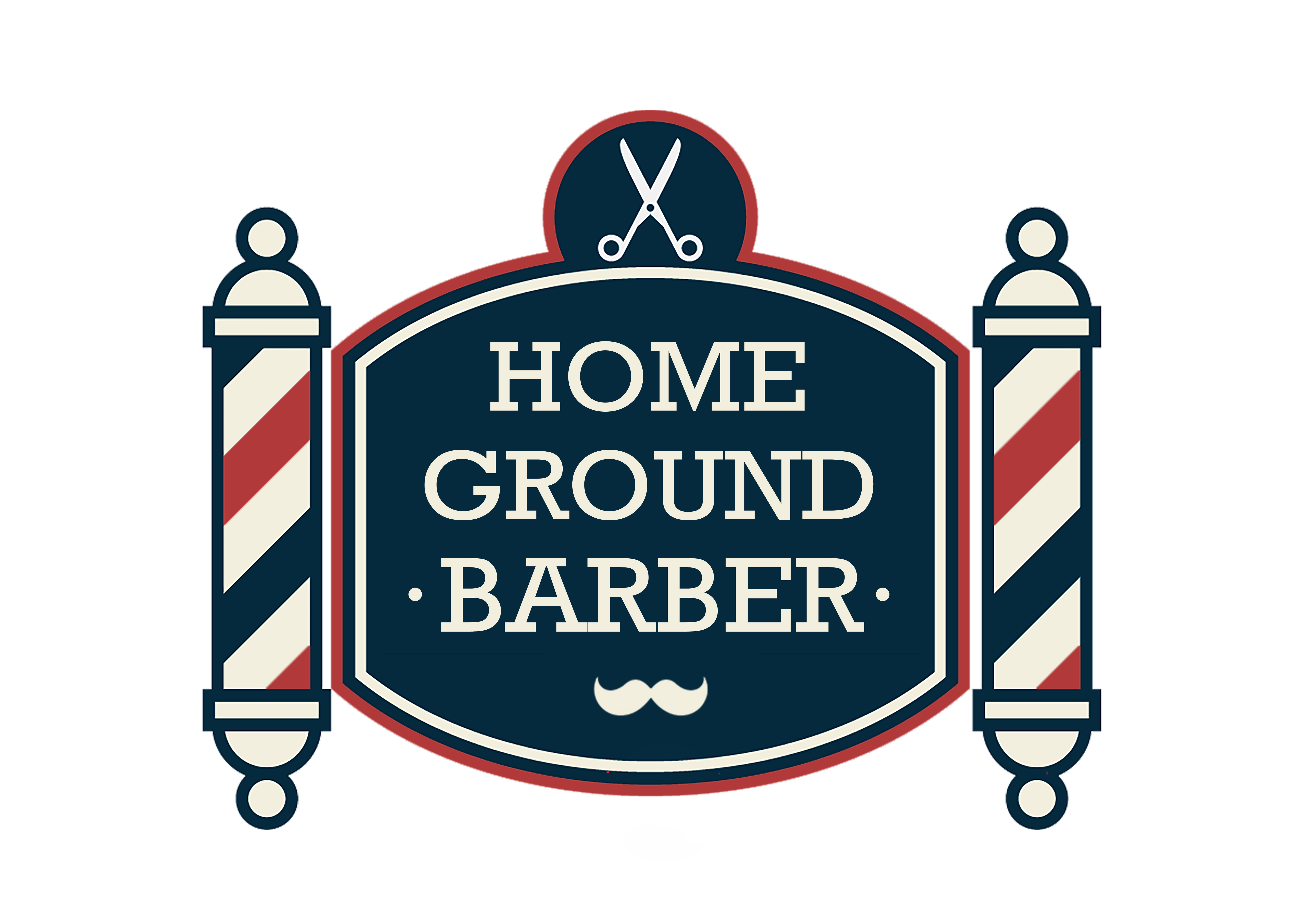 Homeground Barbershop Logo